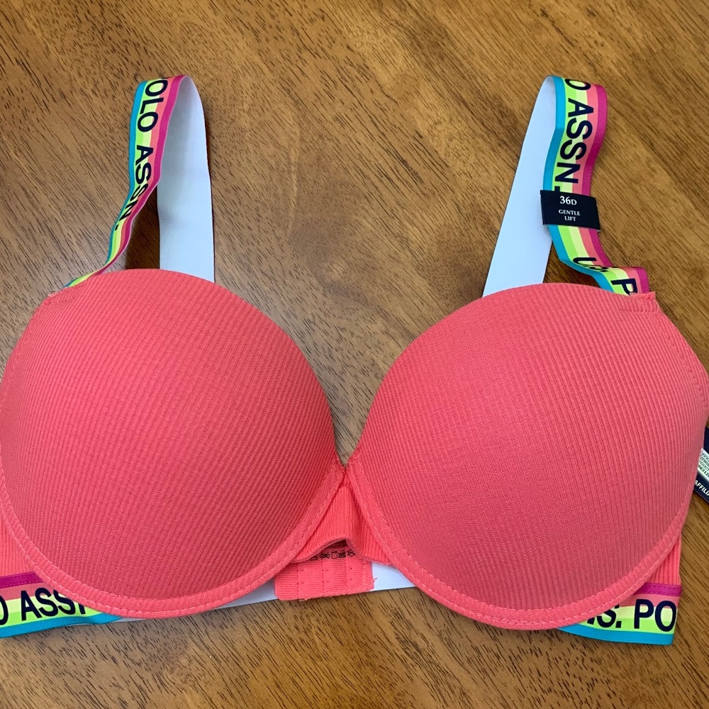 NWT U. S. Polo Assn. in Coral 36D